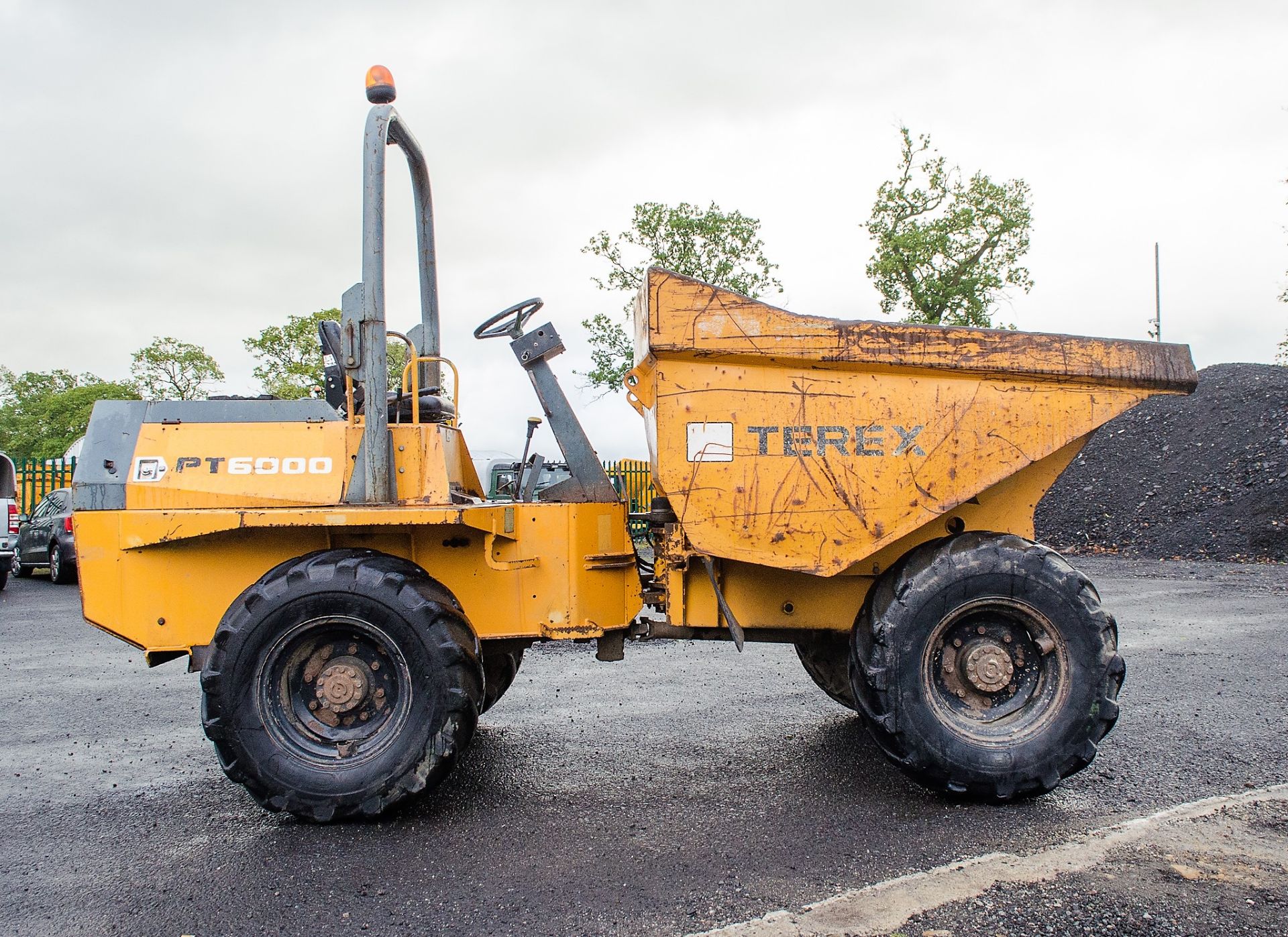 Benford Terex PT6000 6 tonne straight skip dumper Year: 2005 S/N: E510FJ020 Recorded Hours: Not - Image 8 of 21