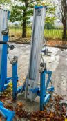 Genie SLA10 manual material hoist c/w forks 15030588 ** Cable snapped **