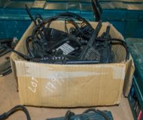 Box of 2 way radios as photographed