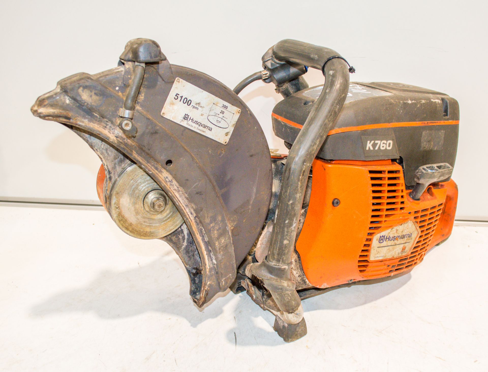 Husqvarna K760 petrol driven cut-off saw1101-7378