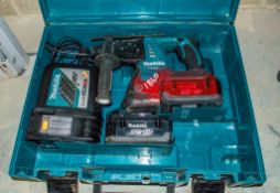 Makita 36v cordless SDS rotary hammer drill c/w charger, 2 batteries and carry case A981862