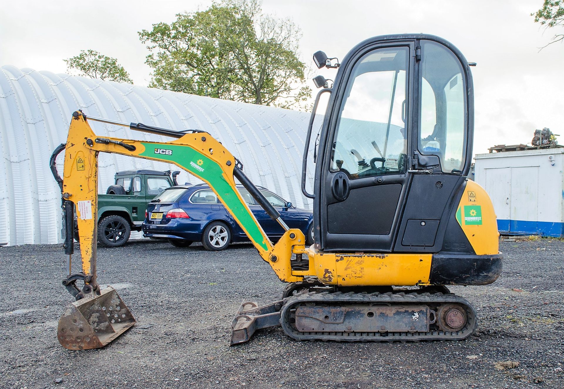 JCB 8016 CTS 1.5 tonne rubber tracked mini excavator Year: 2013 S/N: 2071390 Recorded Hours: 2198 - Image 8 of 20