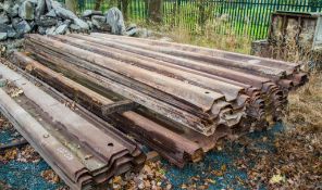 Approx 53 sheet piles as photographed L= 5950mm W=600mm