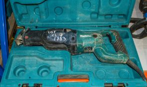 Makita JR3070C 110v reciprocating saw C/w carry case