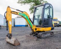 JCB 8016 CTS 1.5 tonne rubber tracked mini excavator Year: 2013 S/N: 2071390 Recorded Hours: 2198