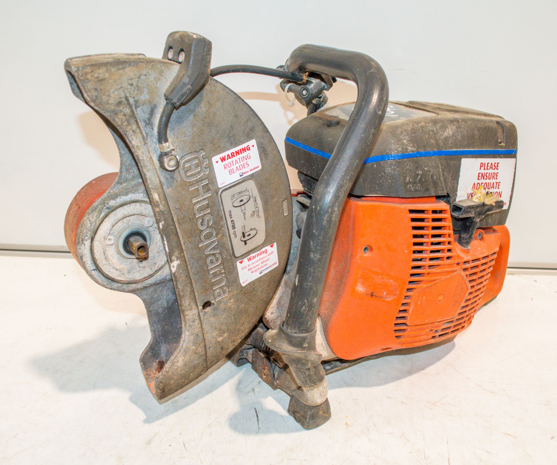 Husqvarna K760 petrol driven cut-off saw1504-0252