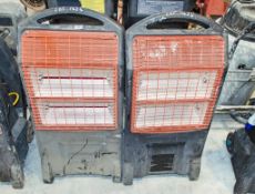 2 - Rhino TQ3 110v infrared heaters