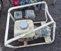 Petrol driven generator 1707STP ** Frame bent & parts missing **