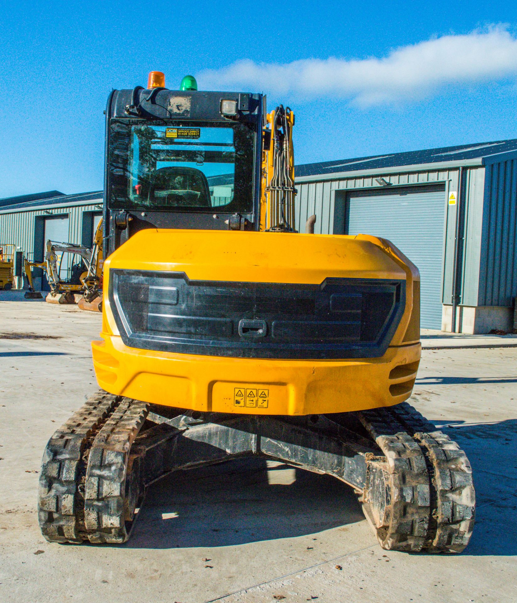 JCB 85 Z-1 ECO 8.5 tonne rubber tracked excavator Year: 2015 S/N: 22249019 Recorded Hours: 3956 - Image 6 of 18