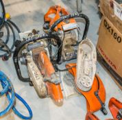 2 - Stihl TS410 petrol driven cut off saws** Both for spares **