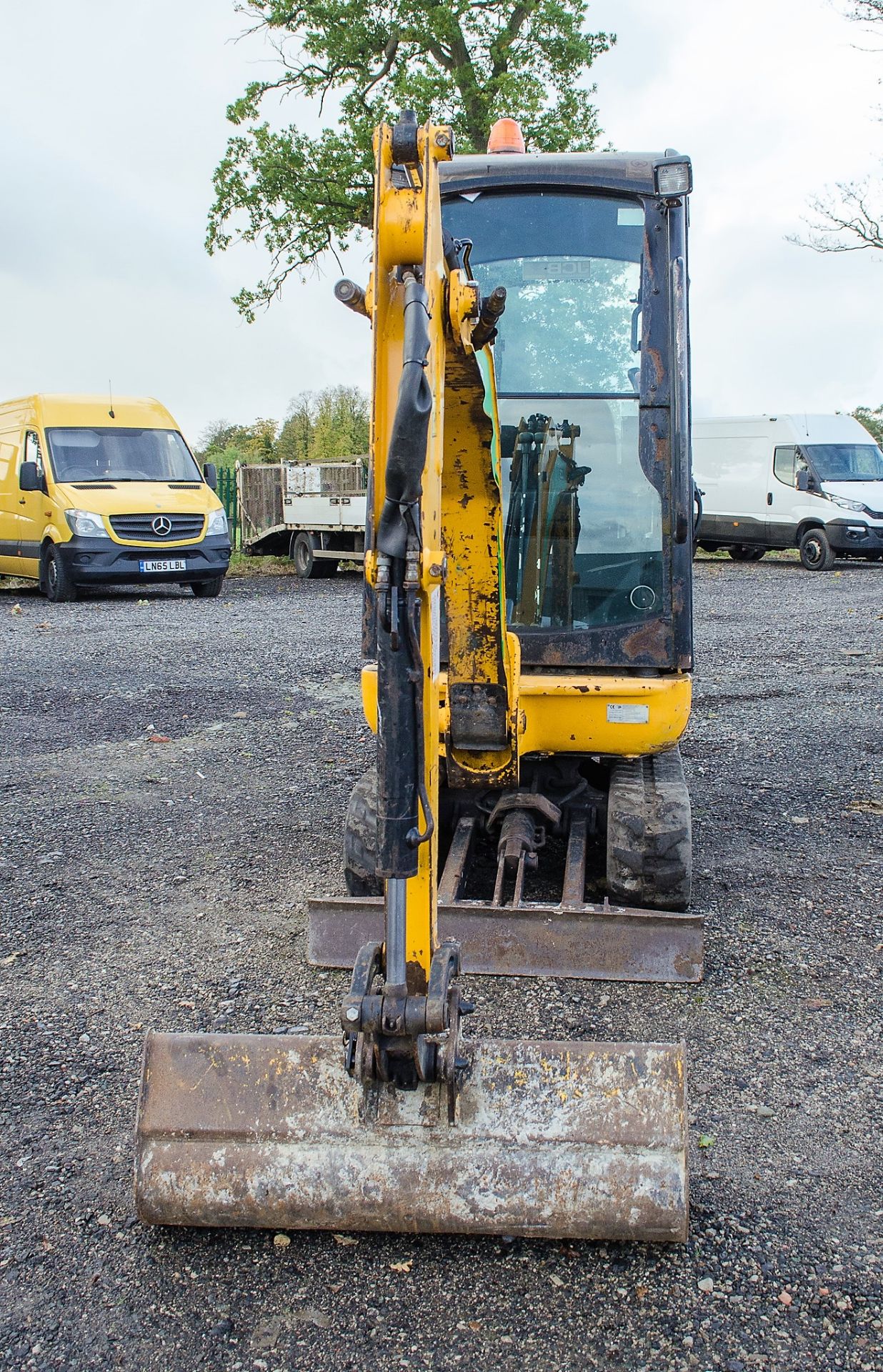 JCB 8016 CTS 1.5 tonne rubber tracked mini excavator Year: 2013 S/N: 2071390 Recorded Hours: 2198 - Image 5 of 20