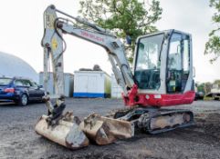 Takeuchi TB228 2.8 tonne rubber tracked excavator Year: 2015 S/N: 122804168 Recorded Hours: 3977