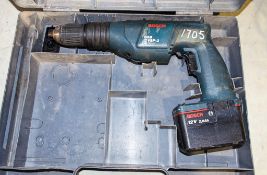 Bosch GSB 12vsp-2 12v cordless hammer drill C/w battery and carry case ** For spares ** CO