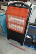 Rhino TQ3 110v infrared heater ** Bars missing and cord cut ** EXP3096