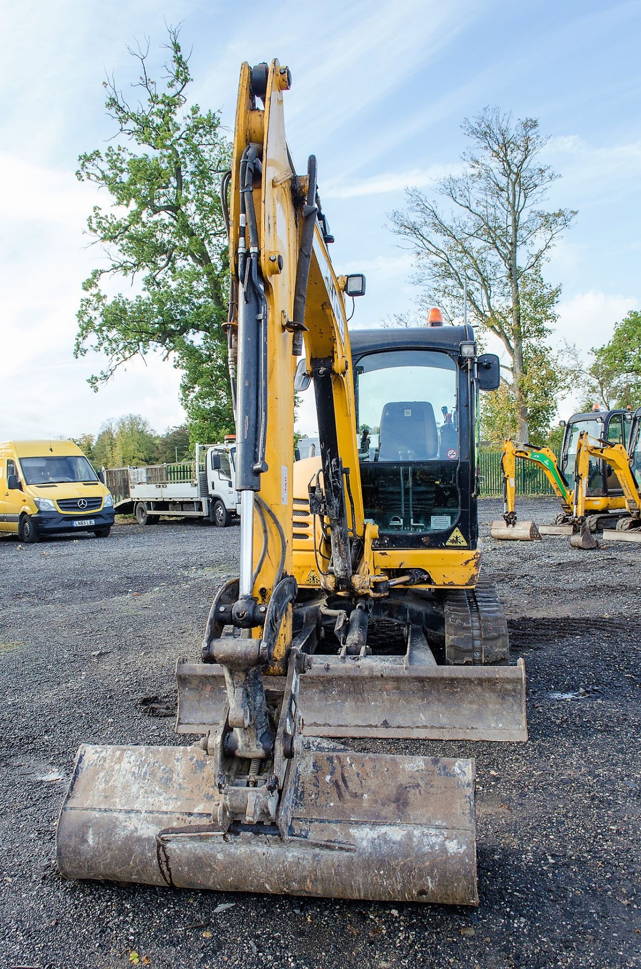 JCB 8055 RTS 5.5 tonne rubber tracked excavator Year: 2013 S/N: 2060449 Recorded Hours: 2910 - Image 5 of 21