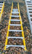 Lyte 8 tread fibre glass framed aluminium step ladder 18095870