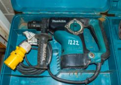 Makita 2811FT 110v SDS rotary hammer drillC/w carry case1101-2434