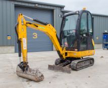 JCB 8018 1.8 tonne rubber tracked mini excavator Year:- 2015 S/N:- 2335056; Recorded hours:- 1987