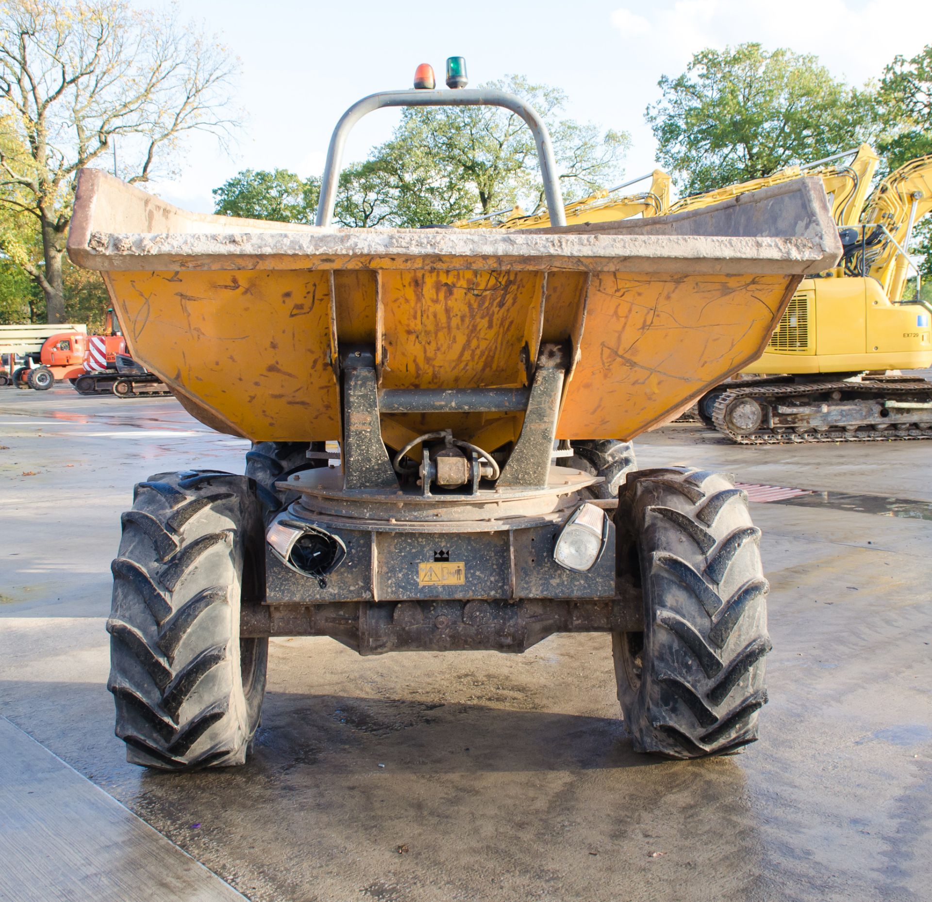 Benford Terex PS6000 6 tonne swivel skip dumper Year: 2008 S/N: E801FX020 Recorded Hours: 5137 - Image 5 of 21