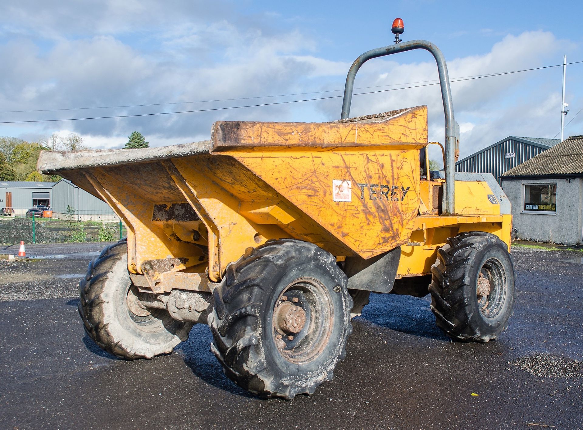 Benford Terex PT6000 6 tonne straight skip dumper Year: 2005 S/N: E510EJ023 Recorded Hours: 3063