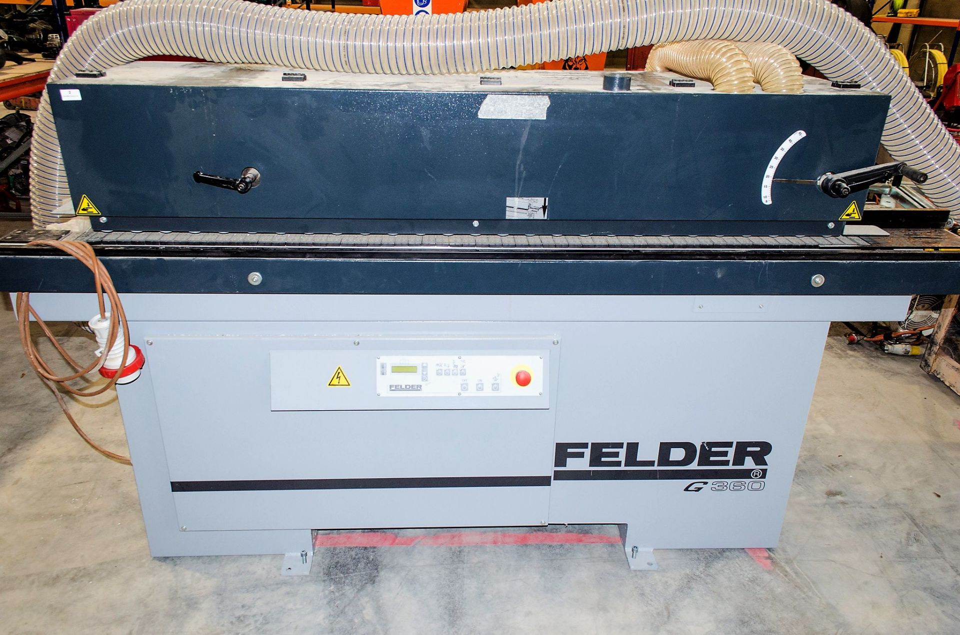 Felder G360-4 Edgebander machine Year: 2020 S/N: 250401120 V000028 - Image 5 of 11