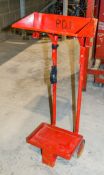 Wheeled trolley  c/w crimping pliers