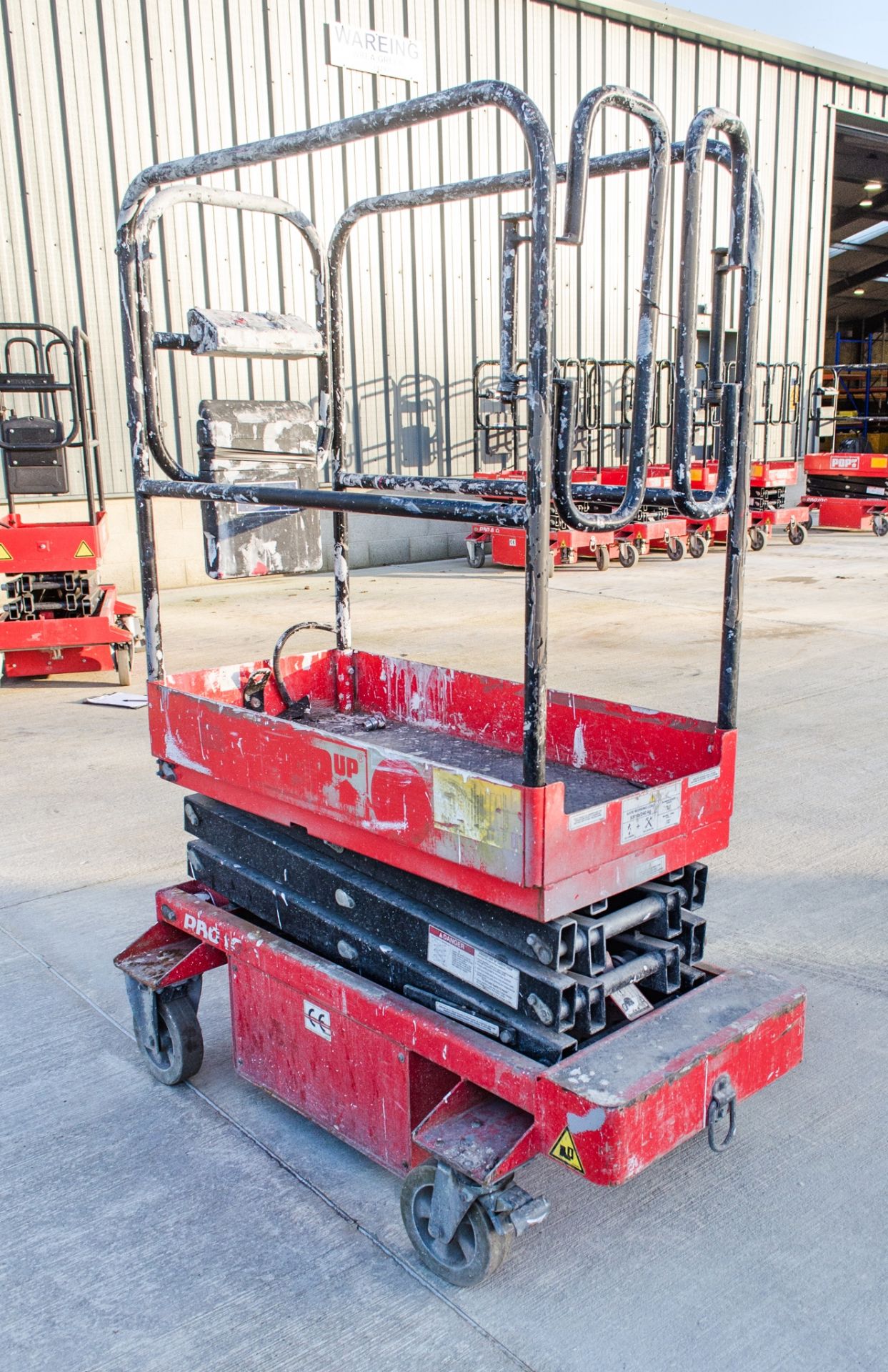 Pop Up Pro 10 battery electric push around scissor lift A740392 - Image 2 of 4