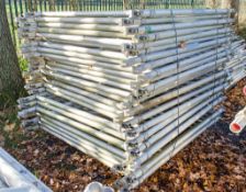 Pallet of 25 Eiger 500 aluminium scaffold tower end frames