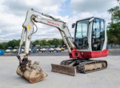 Takeuchi TB228 2.8 tonne rubber tracked mini excavator Year: 2015 S/N: 122804265 Recorded Hours: