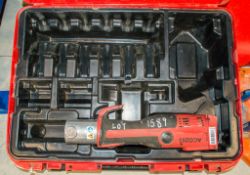 Novopress ACO203 18v cordless pressing tool c/w carry case ** No pressing jaws, charger or
