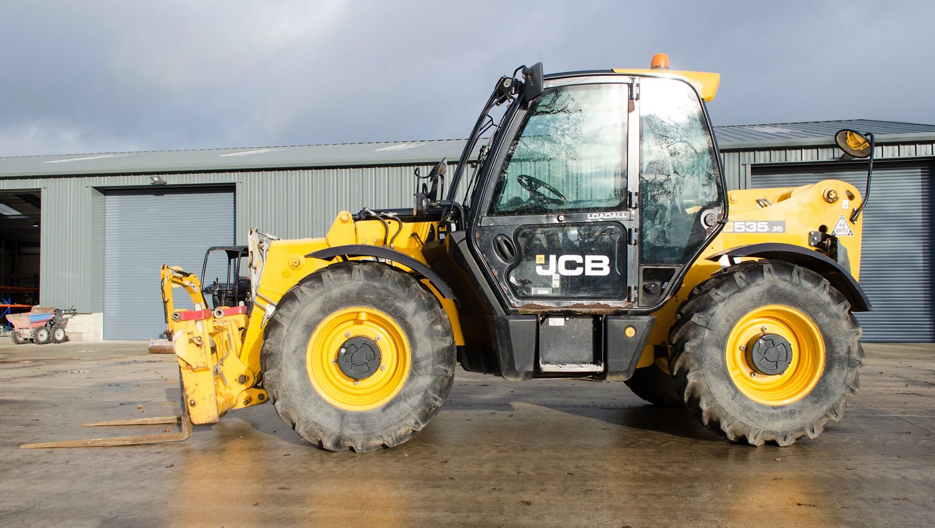 JCB 535-95 9.5 metre telescopic handler Year: 2013 S/N: 2176978 Recorded Hours: 4641 c/w joystick - Image 7 of 23