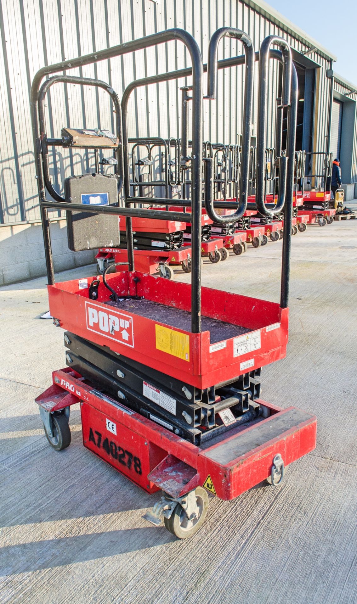 Pop Up Pro 8 battery electric push around scissor lift A740278 - Image 2 of 4