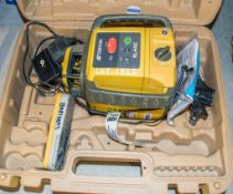 Topcon RL-H4C rotating laser level c/w LS-80L long range receiver, charger and carry case B0220040