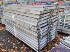 Pallet of 28 Boss 2.5m aluminium scaffold tower staging boards