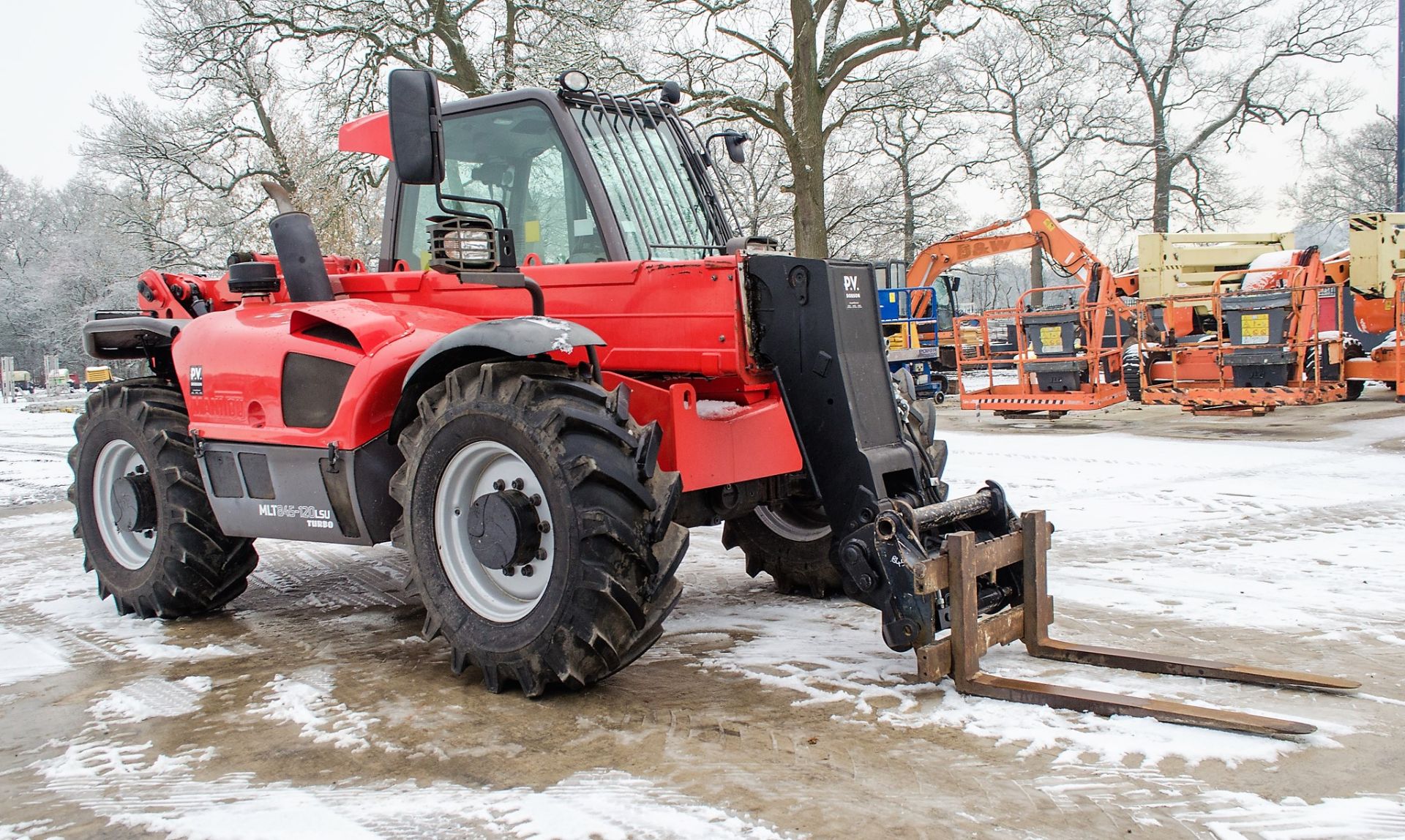 Manitou MLT 845-120 LSU Turbo 8 metre telescopic handler Year: 2012 S/N: 176104425795 Recorded - Image 2 of 21