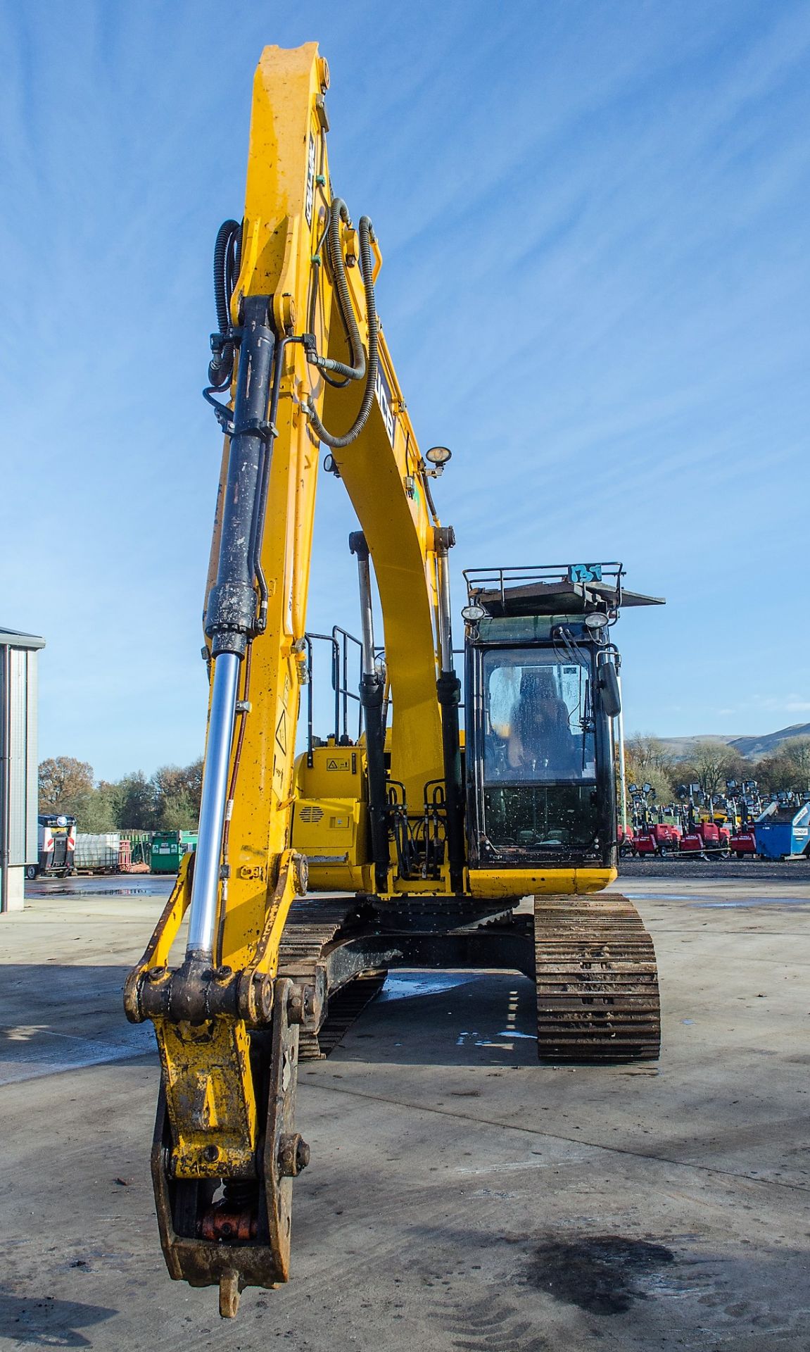 JCB JS130LC 13 tonne steel tracked excavator Year: 2014 - Image 5 of 28