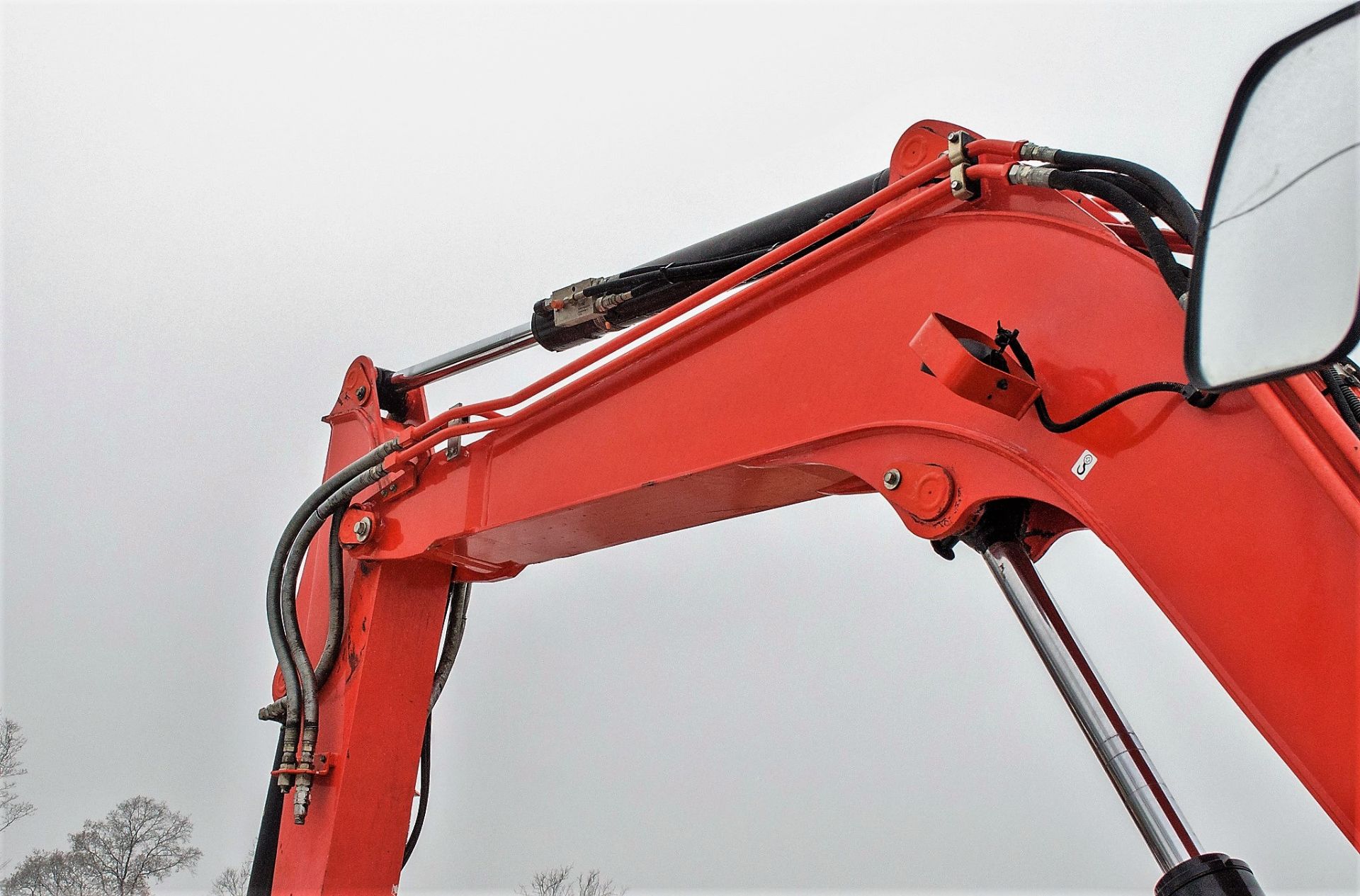 Kubota KX080-4 8 tonne rubber tracked excavator Year: 2014 S/N: 32342 Recorded Hours: 6806 blade, - Image 12 of 22