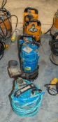5- 110v submersible water pump ** Cords cut **