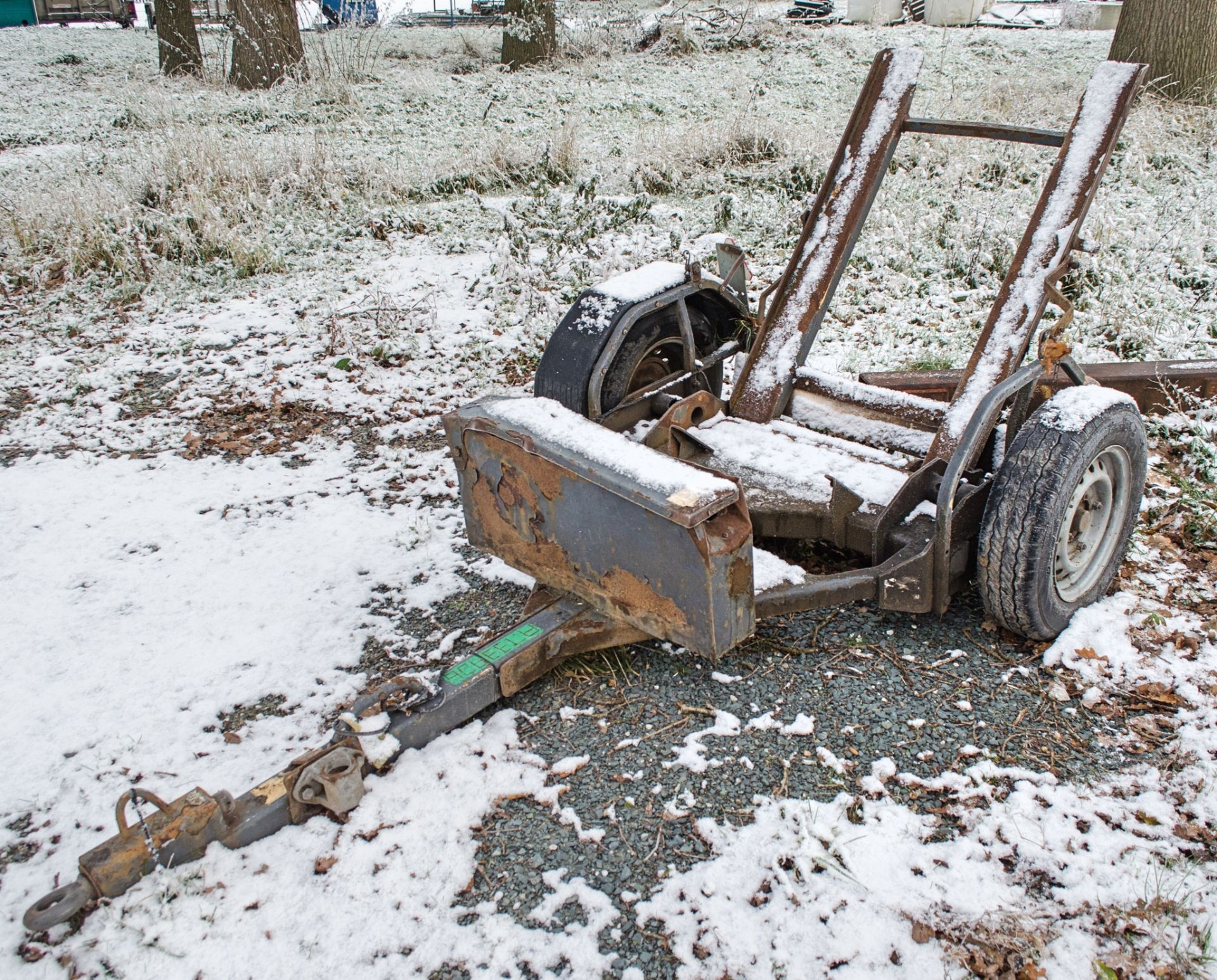 Pedestrian roller trailer A733906