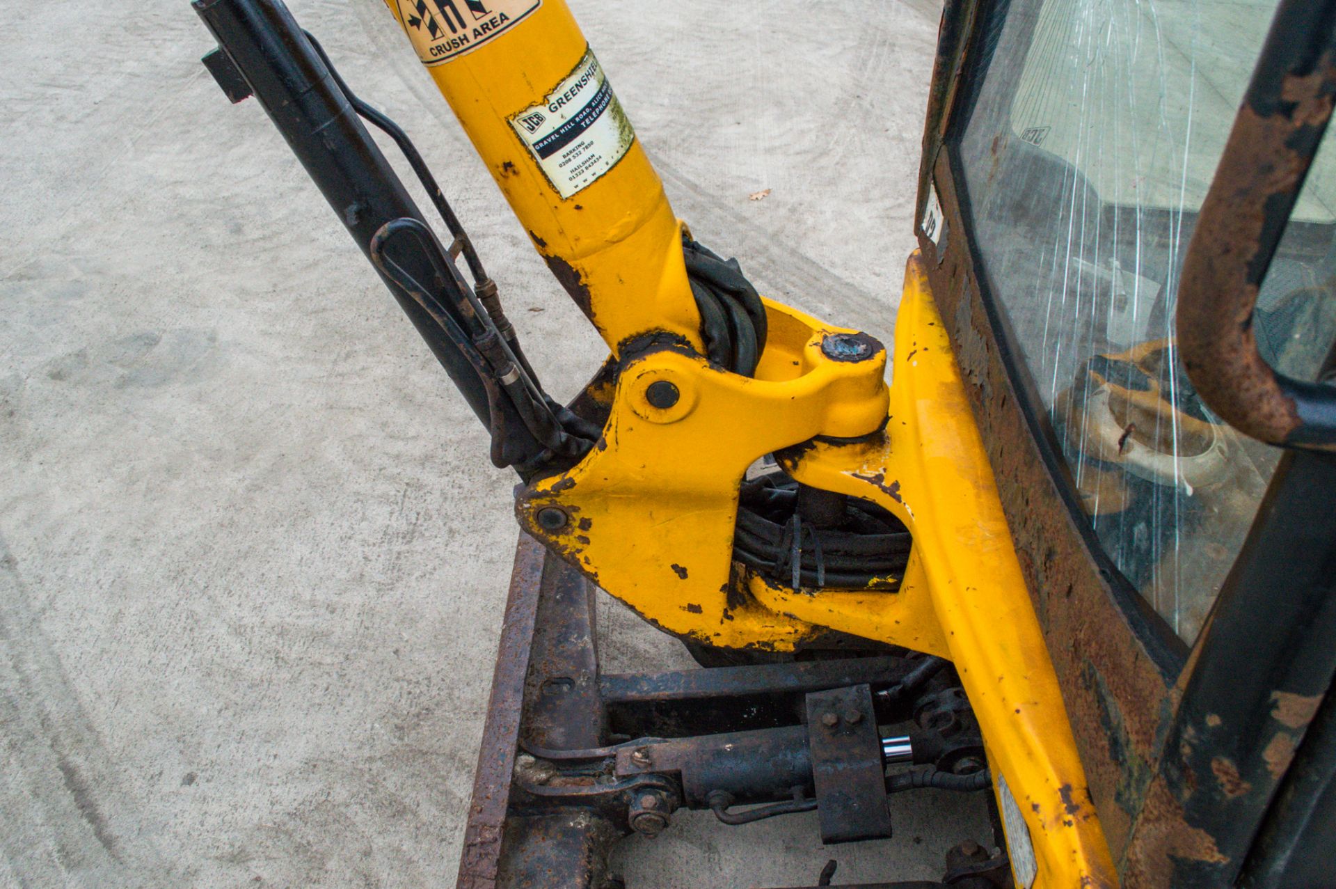 JCB 801.8 CTS 1.8 tonne rubber tracked mini excavator Year: 2011 S/N: 2051643 Recorded hours: 2505 - Image 15 of 23