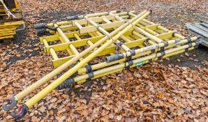 Youngman glass fibre scaffold tower frame as photographed