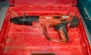 Hilti DX460 cordless nail gun c/w carry case ** No battery ** 1411-0984