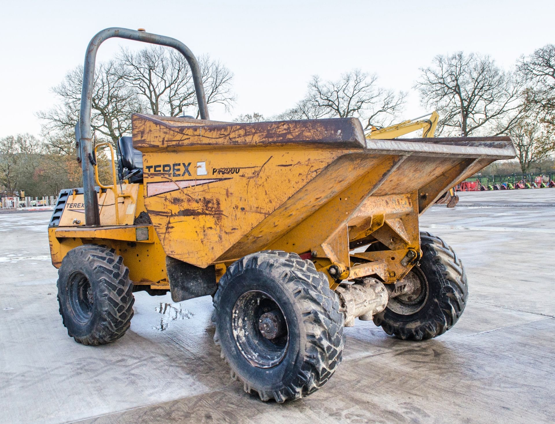 Terex PT3000 3 tonne straight skip dumper Year: 2005 S/N: E501AR010 Recorded hours: 2976 S5480 - Image 2 of 21