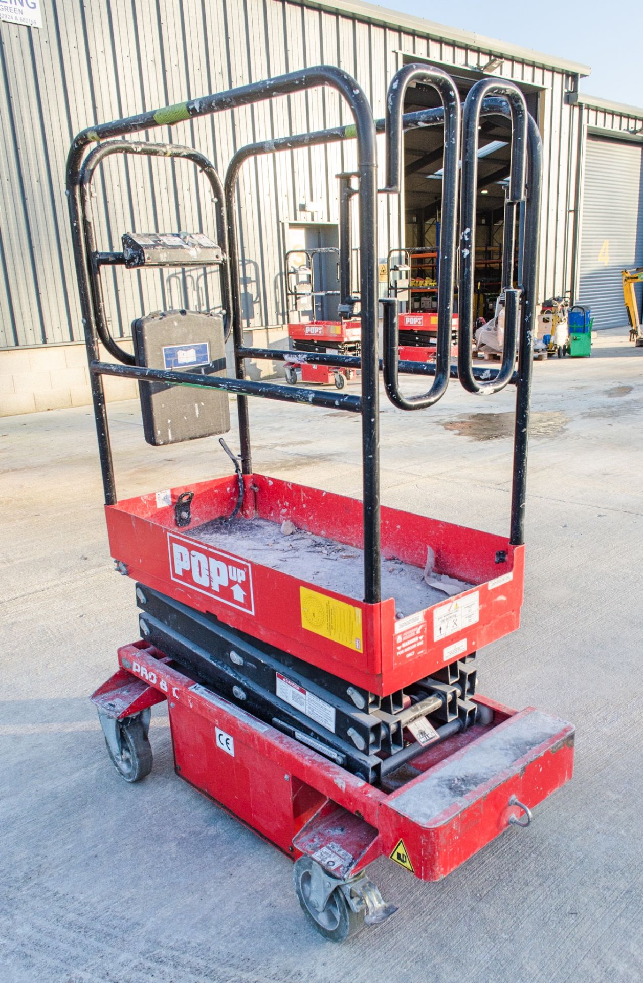 Pop Up Pro 8 battery electric push around scissor lift A740275 - Image 2 of 4