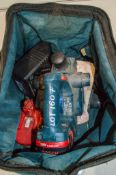 Bosch 3-601-E95-300 18v cordless planer c/w 2 batteries, charger and carry bag 01370081