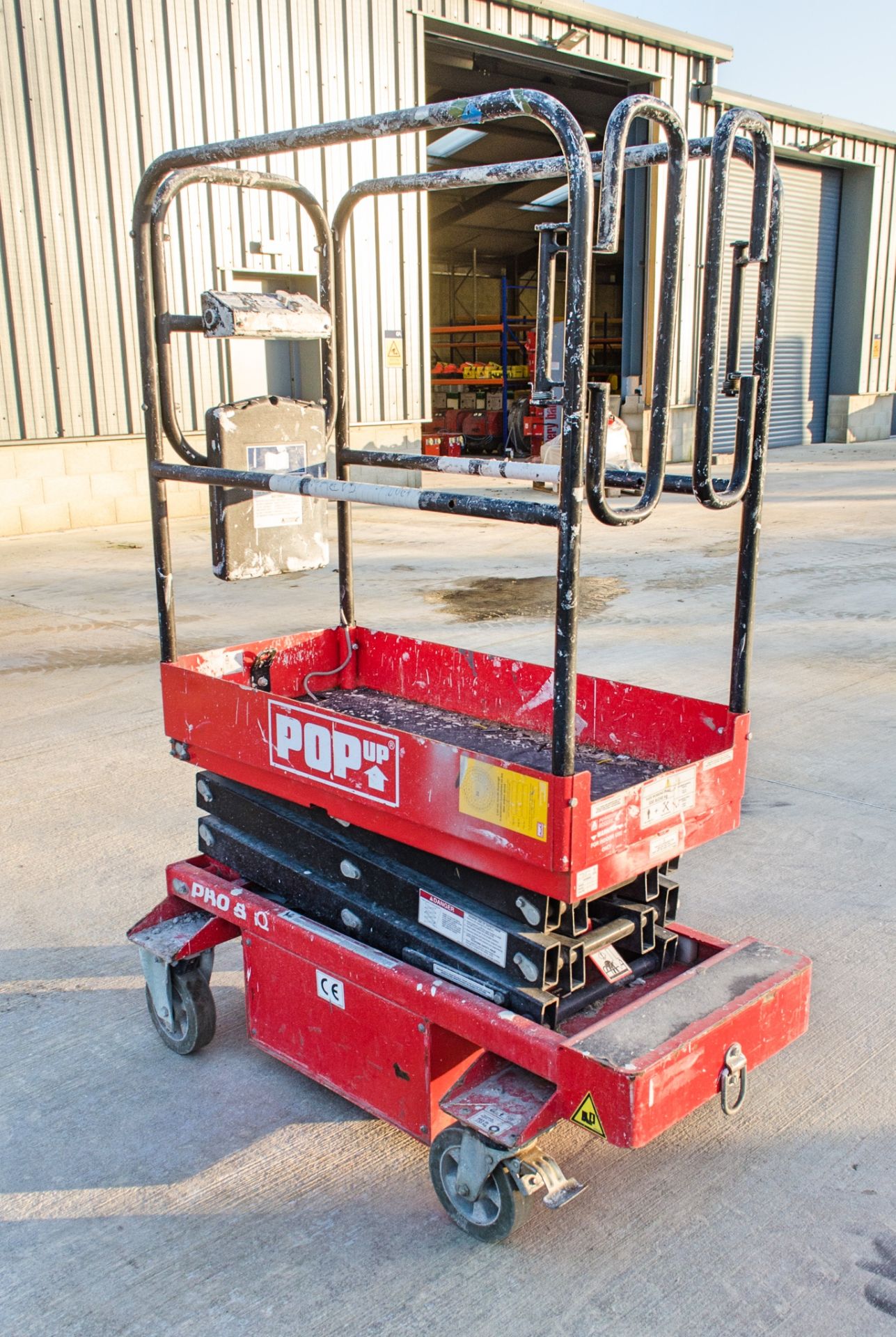 Pop Up Pro 8 battery electric push around scissor lift A740274 - Image 2 of 4