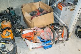 Variety of spare parts from Husqvarna petrol driven cut off saws