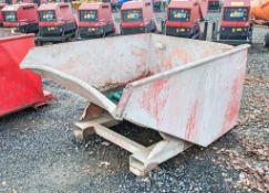 Fork lift tipping skip