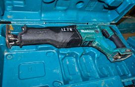 Makita DJR186 18v cordless reciprocating saw c/w carry case ** No charger or battery ** 1612-0532