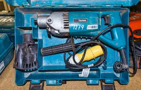 Makita 8406 110v hammer drill c/w carry case ** Parts missing ** 18125467